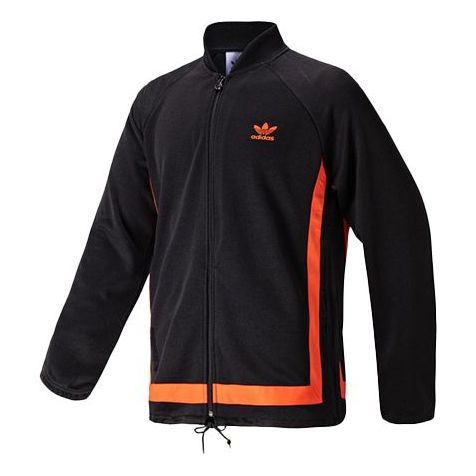 Træningsdragt adidas Originals Warmup Track Top Sort | GK0650, 0