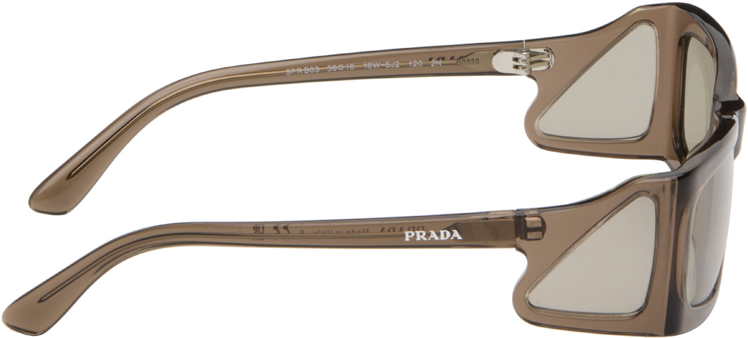 Solbriller Prada Runway Sunglasses Brun | 0PR B03S 8056262294581, 1