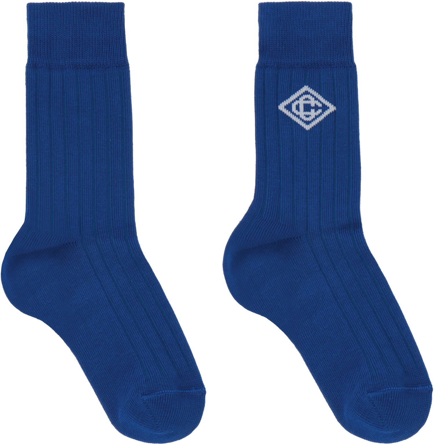 Sokker Casablanca Dress Socks Blå | APS25-ACC-086-01, 1