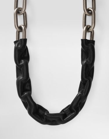 Rygsække og tasker Dolce & Gabbana Leather Wrapped Chain Bag Strap Sort | BI3429AW1188Z882, 1