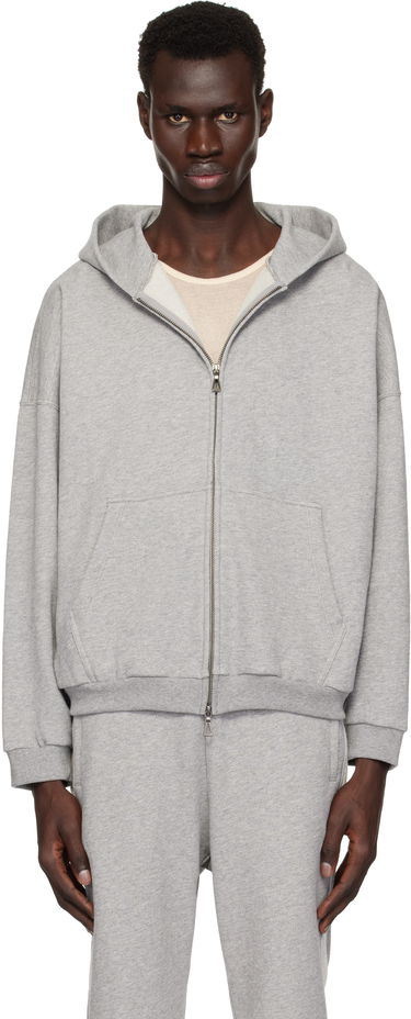 Sweatshirt John Elliott John Elliott Frances Full Zip Hoodie Grå | B290B43541U, 0