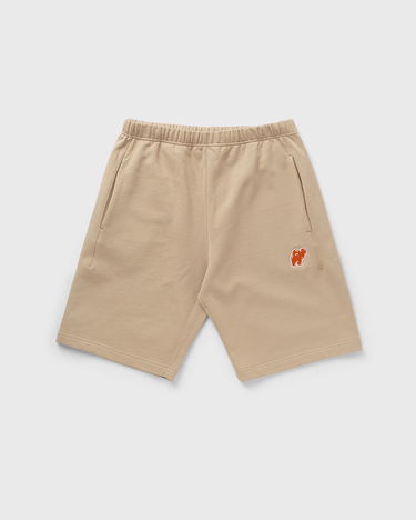Shorts KENZO KENZO Elephant Logo Embroidered Elastic Waist Sweat Shorts Beige | FF65SH2504MC.11, 0