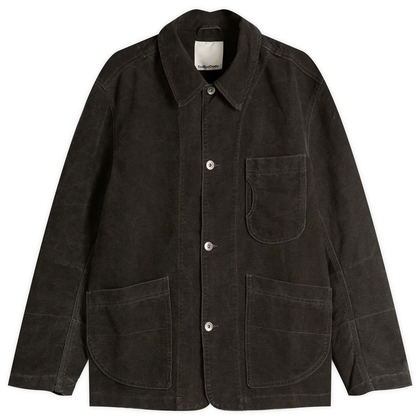 Jakke YMC Construction Jacket Sort | Q5ZAB-01