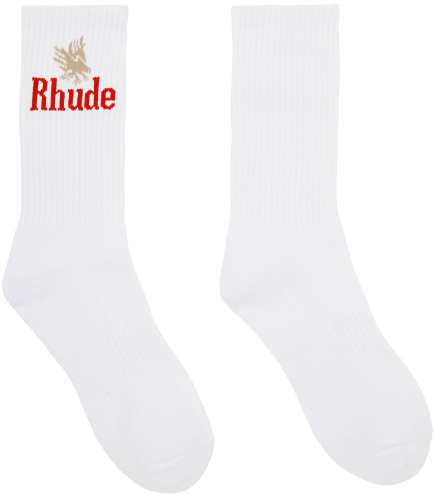Sokker Rhude Eagles Socks Hvid | RHPS24SO02616149, 0