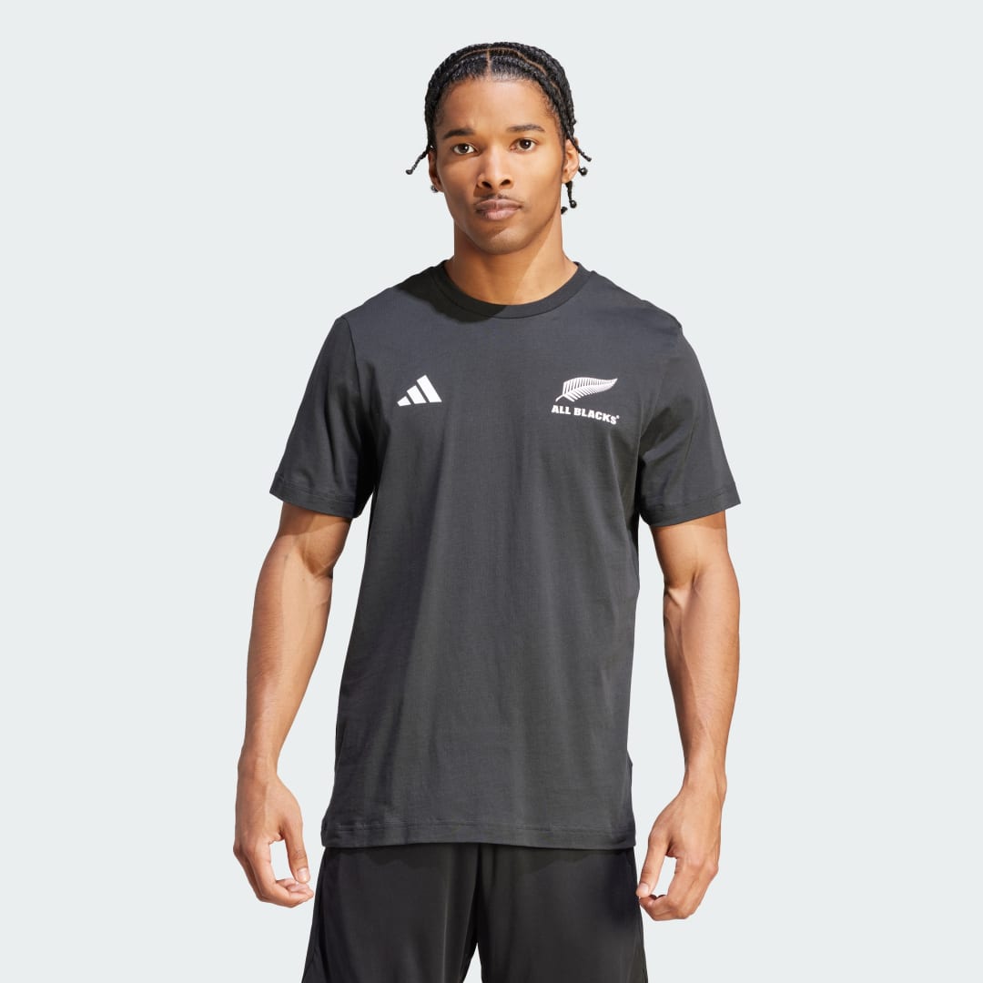 T-shirt adidas Originals All Blacks Rugby Cotton Tee Sort | IK7127, 1