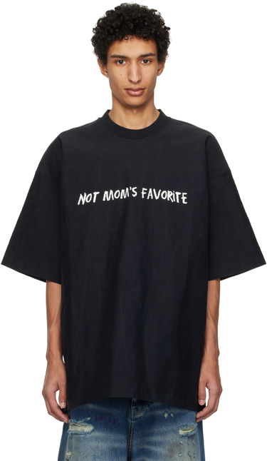 T-shirt VETEMENTS Vetements 'Not Mom's Favorite' T-Shirt Sort | UA66TR100B, 0