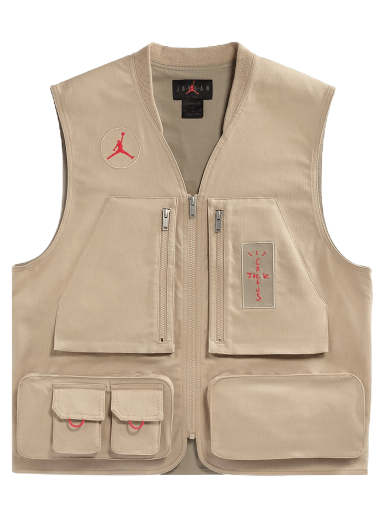 Vest Cactus Jack by Travis Scott Jordan x Utility Vest Beige | CW3169 201