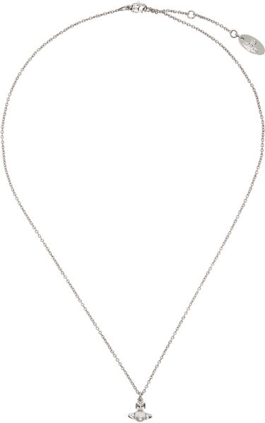 Halskæde Vivienne Westwood Balbina Pearl Pendant Necklace Metalisk | 63020323-02P118-CN, 0