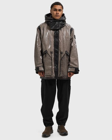 Cargo bukser Stone Island Fleece Cargo Trousers with Elastic Waist and Zipped Cuffs Sort | K2S153100021S0F24.V0029, 1