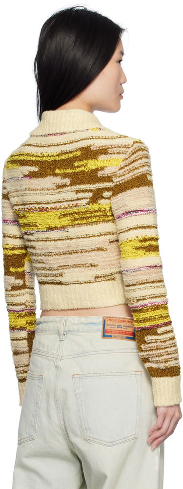 Sweater Moschino Moschino Jeans Cropped Pullover Polo Flerfarvet | 251K10922, 2