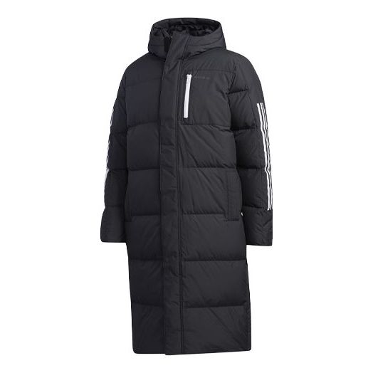 Parka adidas Originals Sports Hooded Down Jacket Sort | GJ8844