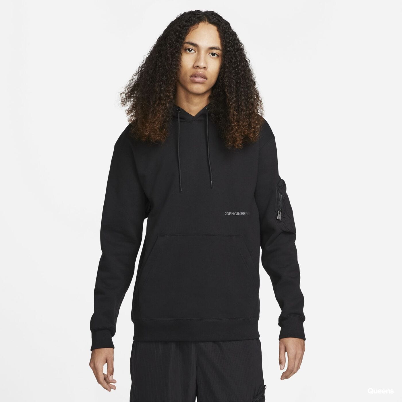 Sweatshirt Jordan Fleece Pullover Hoodie Sort | DJ0202-010, 0