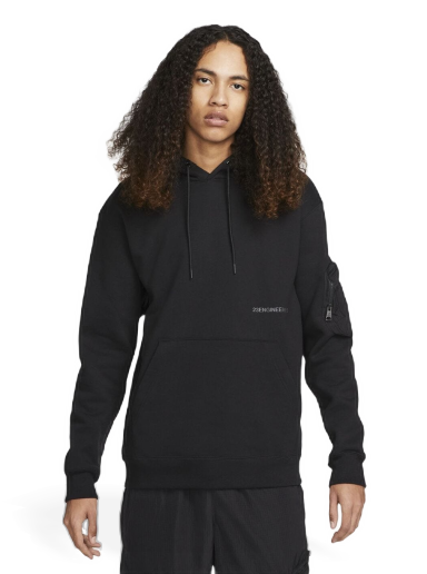 Sweatshirt Jordan Fleece Pullover Hoodie Sort | DJ0202-010