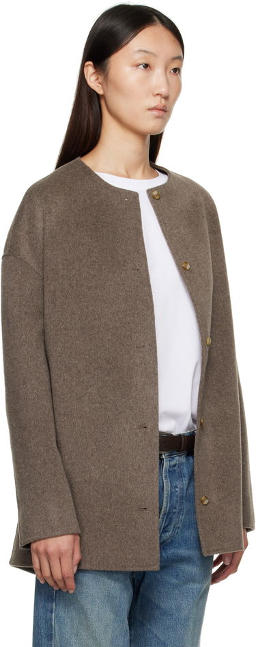 Frakker Loulou de Saison Loulou de Saison Dunne Wool Short Coat Grå | DUNNE, 4