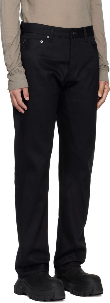 Jeans Rick Owens Rick Owens DRKSHDW Hollywood Kurdt Jeans Sort | DL01E6399 BLKJP, 1