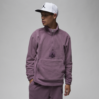 Sweatshirt Jordan Essentials Winterized Fleece Half-Zip Lilla | FD7863-508, 0