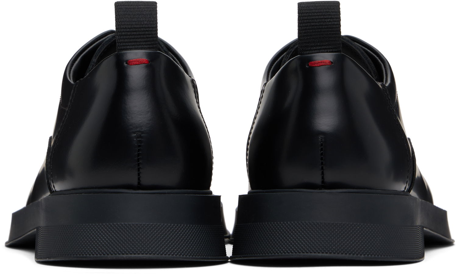 Sneakers og sko BOSS Hugo Brush-Off Leather Derbys Sort | 50541841, 1