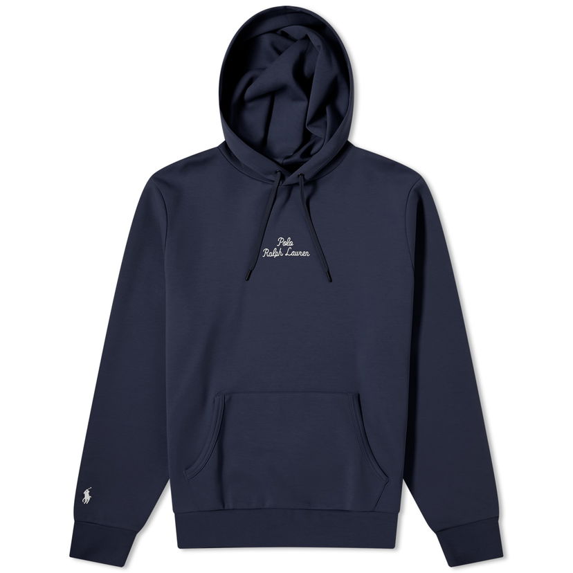 Sweatshirt Polo by Ralph Lauren Chain Stitch Logo Hoodie Mørkeblå | 710936586002