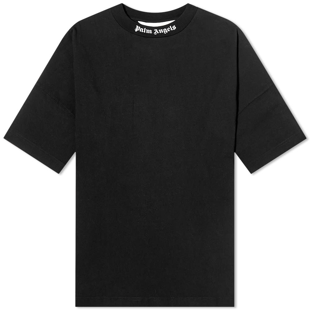 T-shirt Palm Angels Classic Logo Oversized Tee Sort | PWAA023C99JER0021001, 0