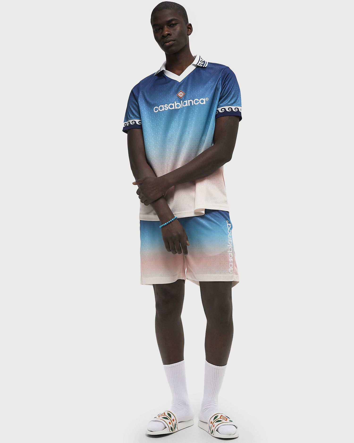 Shorts Casablanca Casablanca Football Shorts XXL Flerfarvet | MPS25-JTR-224-01, 1