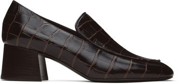 Sneakers og sko TOTEME Block-Heel Loafers Brun | 241-WAS983-LE0023, 0