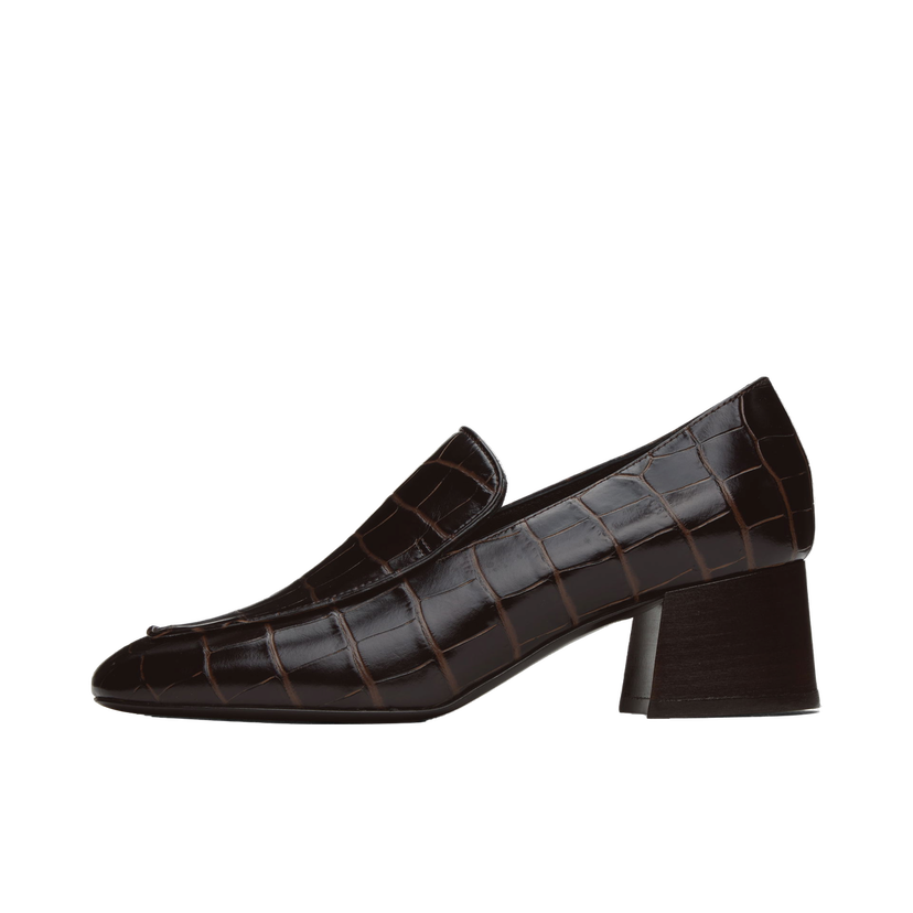 Sneakers og sko TOTEME Block-Heel Loafers Brun | 241-WAS983-LE0023