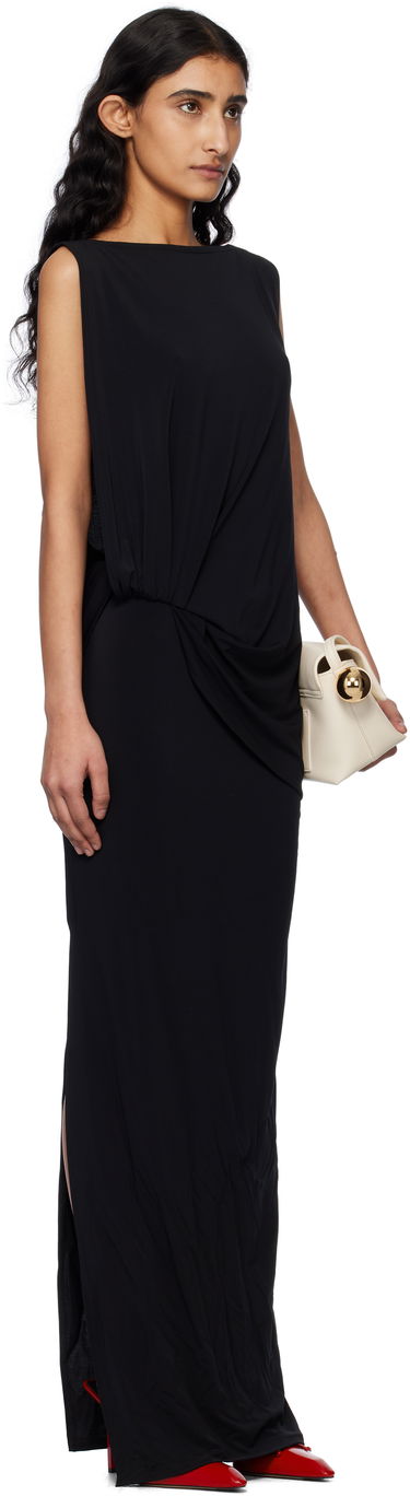Kjole Jacquemus Jacquemus 'The Peplo' Maxi Dress Sort | 25E251DR230-2381, 1