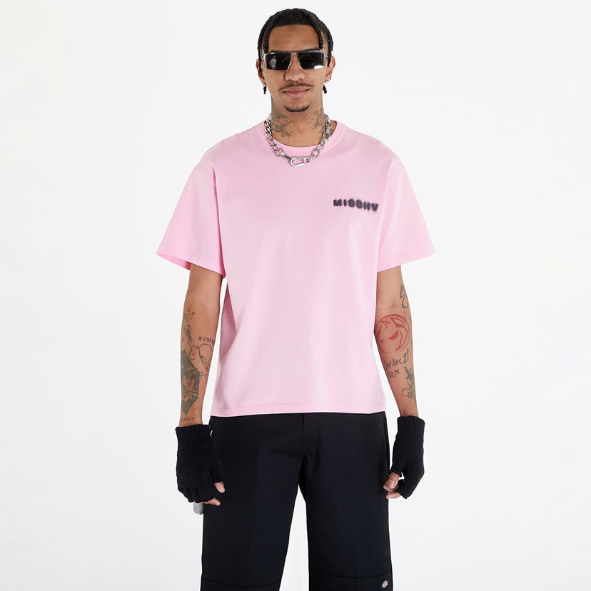 T-shirt MISBHV Community Vintage T-Shirt Lyserød | 240M115