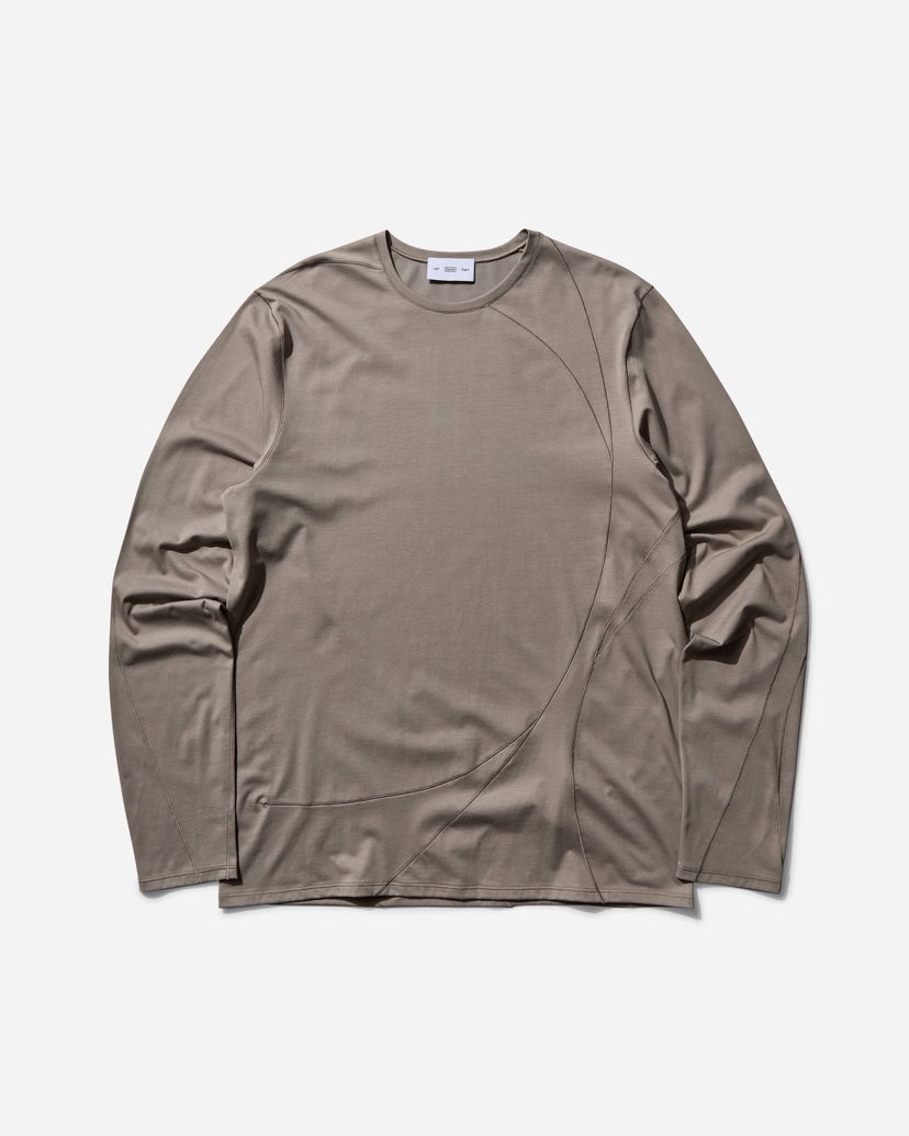 T-shirt Post Archive Faction (PAF) Long Sleeve T-Shirt with Stitching Detail Grå | 7.0TLSC WG