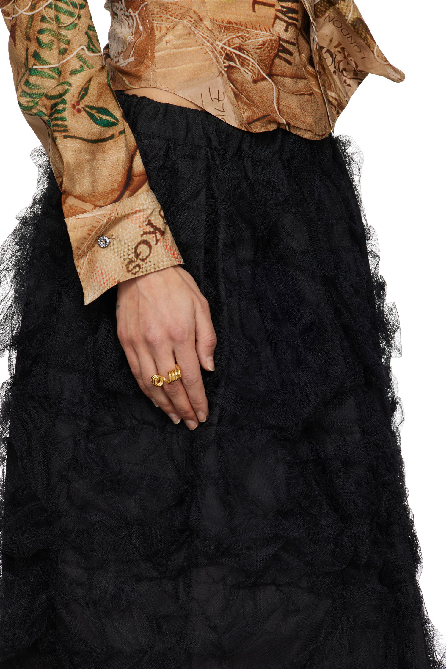 Ring Chopova Lowena Chopova Lowena Spring Ring Metalisk | 6564, 1