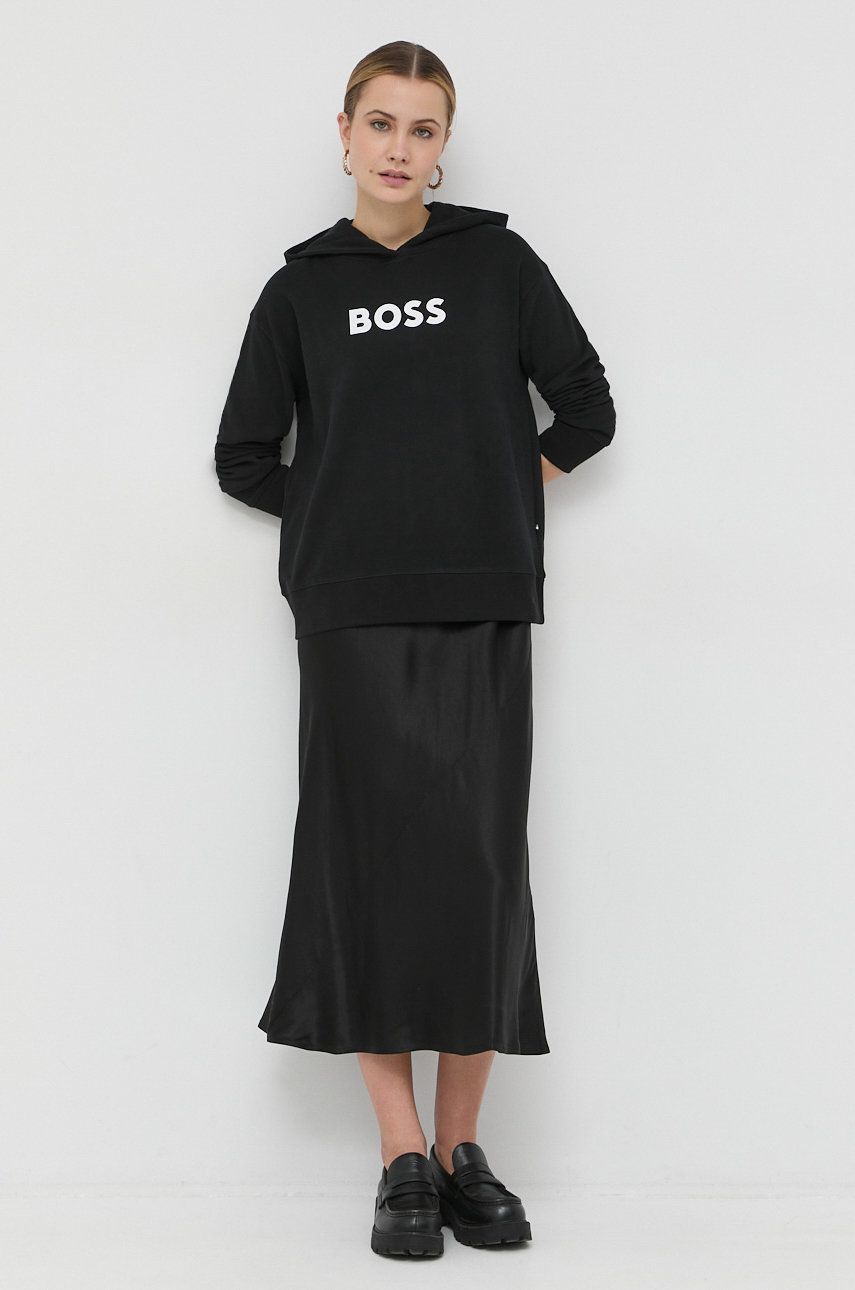 Sweatshirt BOSS Hoodie Sort | 50468367, 0