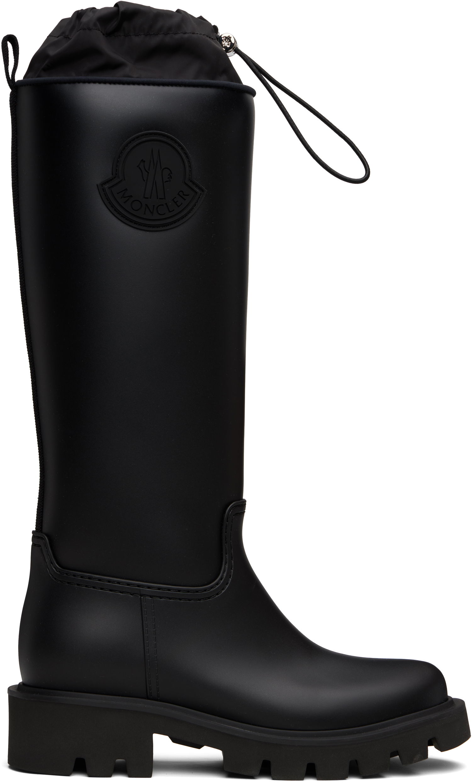 Tøj Moncler Moncler Kickstream High Rain Boots Sort | K209B4G00190M4522, 0