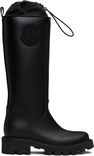 Tøj Moncler Moncler Kickstream High Rain Boots Sort | K209B4G00190M4522, 0