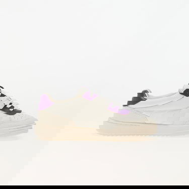 Sneakers og sko Palm Angels Palm Beach University Leather White Fuchsia Hvid | PGIA014F24LEA0020132, 2