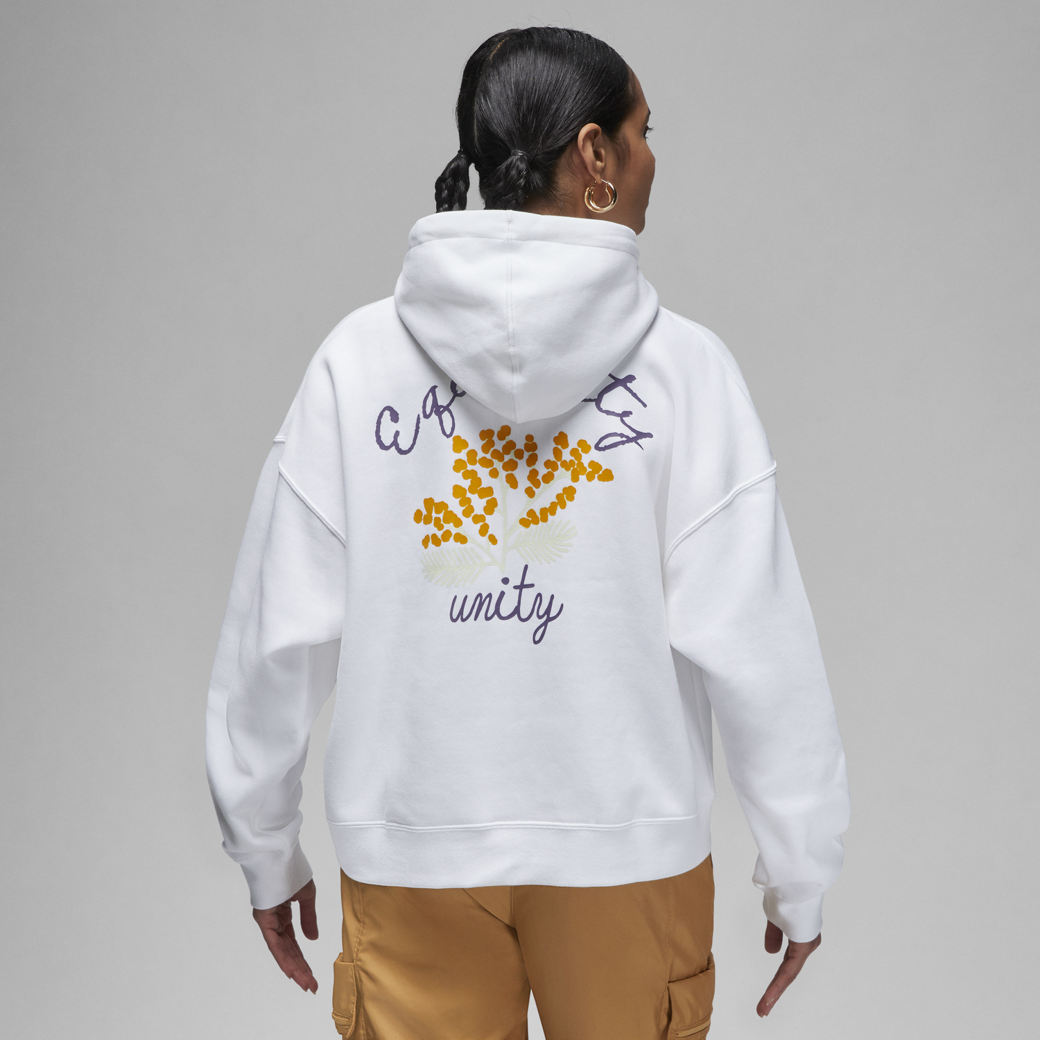 Sweatshirt Jordan Pullover Hoodie Hvid | FJ5646-100, 1