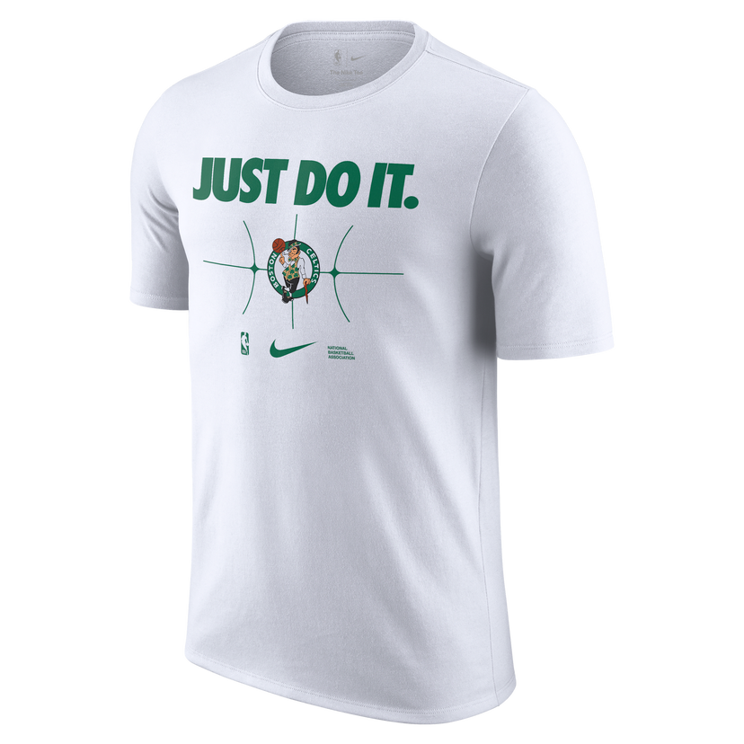 T-shirt Nike Boston Celtics Essential T-Shirt Hvid | FQ6267-100