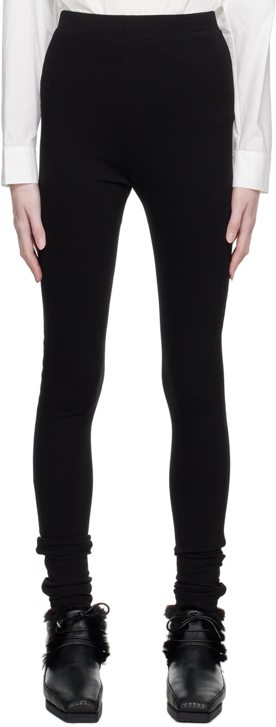 Leggings TOTEME Zip Leggings Sort | 211-238-774, 0
