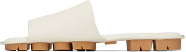Sneakers og sko Bottega Veneta Bottega Veneta Shore Leather Sandals Hvid | 796653 V3XP0 2916, 2