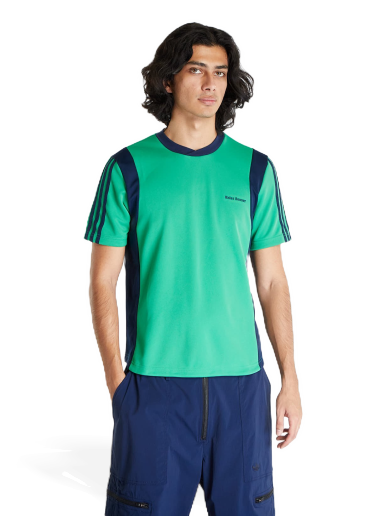 T-shirt adidas Originals Wales Bonner x Football Short Sleeve Tee Grøn | IT9782