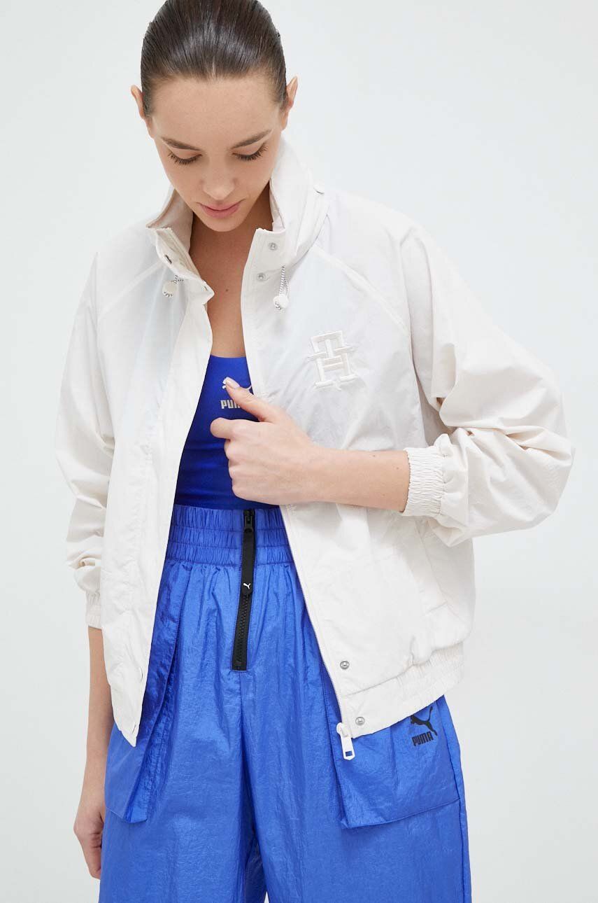 Vindjakke Tommy Hilfiger Sport Relaxed Sailing Jacket Beige | S10S101613.PPYX, 0