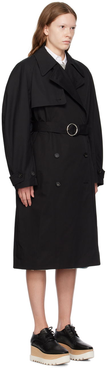 Trenchcoat Stella McCartney Stella McCartney Belted Trench Coat Sort | 6700203CU403, 1