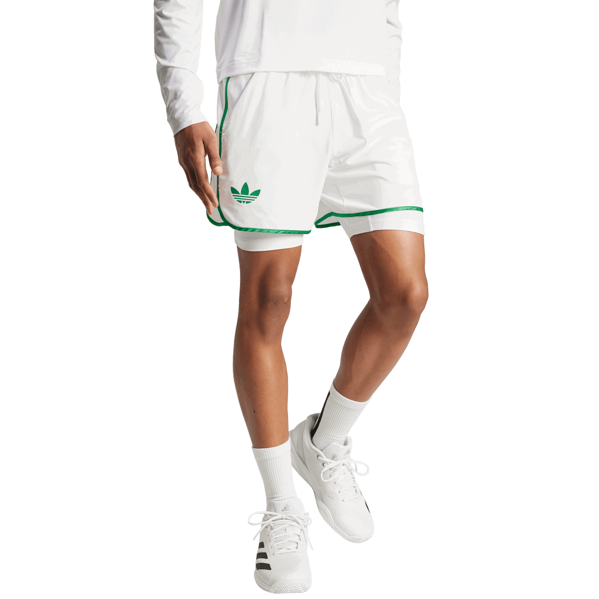 Shorts adidas Originals 5-Inch 2-in-1 Shorts with Tights Grøn | KA8050, 0