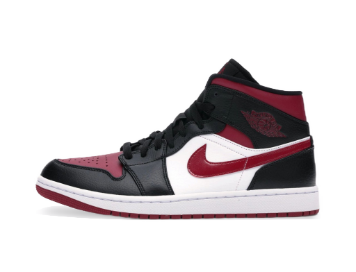 Sneakers og sko Jordan Air Jordan 1 Mid "Noble Red" Sort | 554724-066
