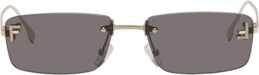 Solbriller FENDI 'Fendi First' Crystal Sunglasses Grå | FE4172USW5432A 192337228889, 0