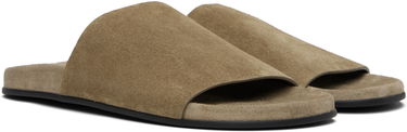 Tilbehør The Row The Row Hugh Slide Sandals Beige | F1660-L302, 3