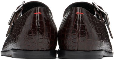 Skopleje Aeyde Aeyde Sunny Buckle Ballerina Flats Brun | A11-FL-GRZS15FL127-FW24-953-065, 1