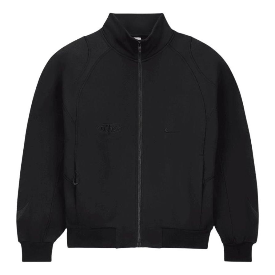 Bomberjakke Nike Off-White Track Jacket Sort | DV4452-010, 0