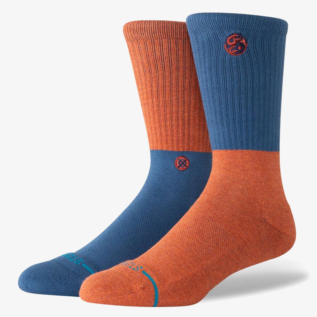 Sokker Stance Color Block Crew Socks Blå | A556D24OPP-BNO, 0