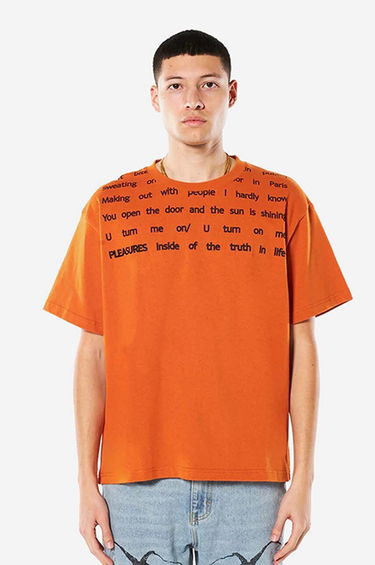 T-shirt Pleasures T-Shirt With Print Orange | P22SP018, 0