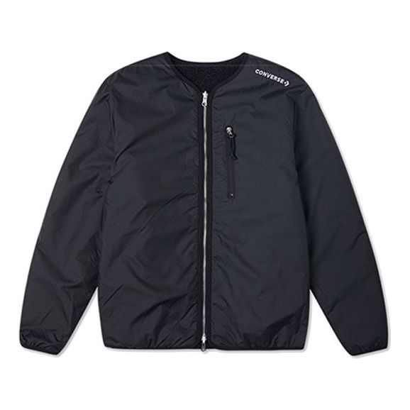Vindjakke Converse Reversible Sherpa Jacket Sort | 10019461A02